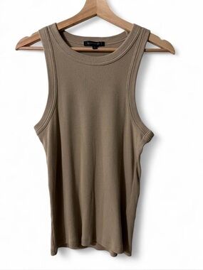 Banana Republic Olive Ribbed Tank Top